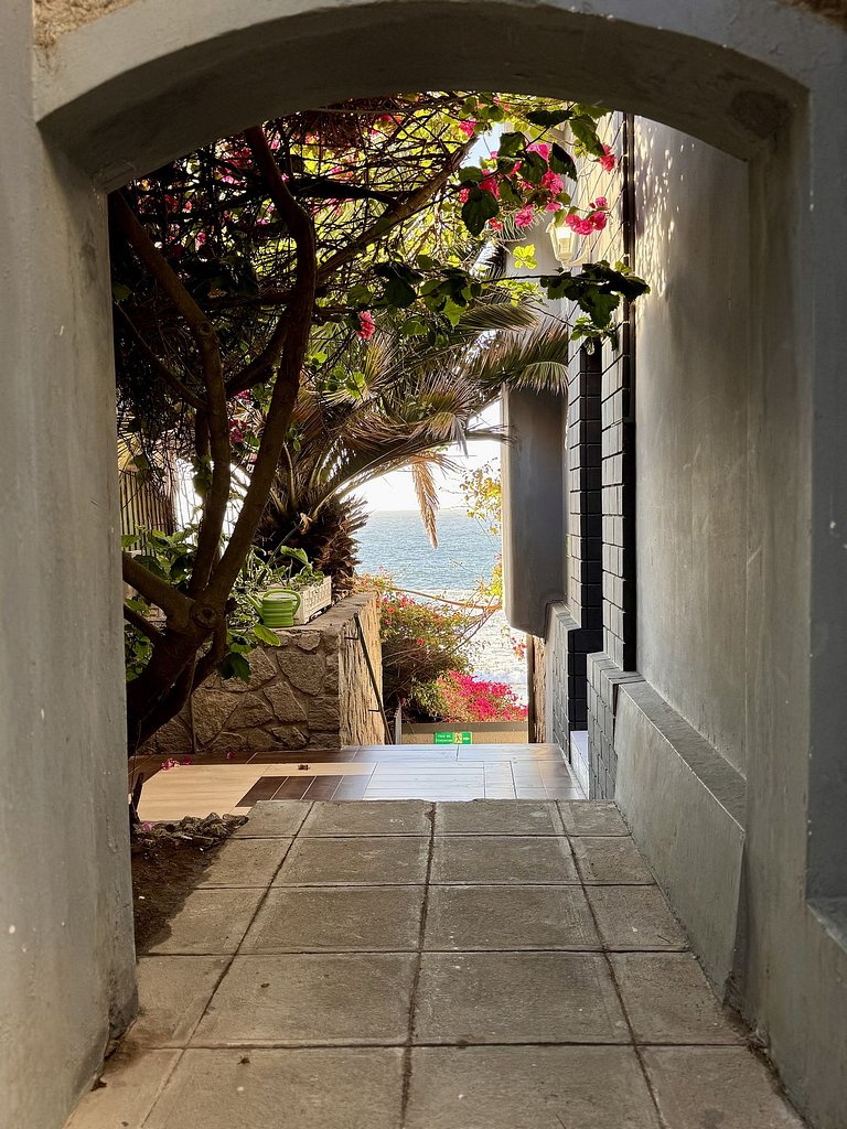 Cabaña familiar con privilegiada vista al Mar